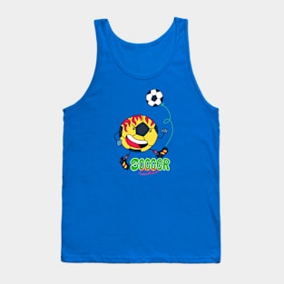 Soccer ball Tank Top